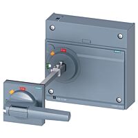 SIEMENS Ruční pohon na dveře standardní provedení bez vyrovnávacího adaptéru pro 3VA15, 3VA25, 3VA26 typ 3VA9687-0FK61