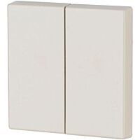 Kryt RF tlačítka 2x1/2 55x55 mm lesklý,
