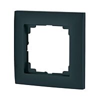 Rámeček Eaton 55x55, lesklý, Jet černá