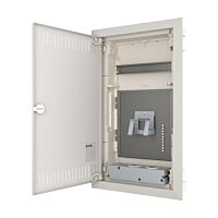 EATON Skříň KLV-36UPM-F datová, pod omítku, plechové dveře, multimediální provedení IP30