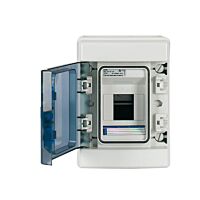 Skříň IKA-1/4-ST-UV průh.dv.IP65