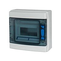 Skříň IKA-1/8-OT 8TE průh.dv.IP65