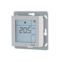 EATON Termostat CRCA-00/08 dotykový s vlhkoměrem 10-95% IP20 bílá