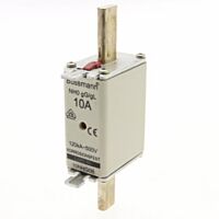 NH FUSE 10A 500V GL/GG SIZE 0 DUAL IN Po