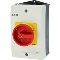 Hlavní vypínač, 3-pól+1z1v, 25A, se stín