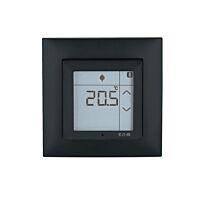EATON Termostat CPAD-00/199 dotykový s vlhkoměrem 10-95% IP20 černá