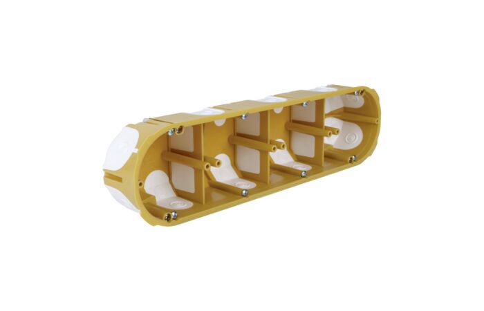 KOPOS Krabice KPL 64-50/4LD_NA přístrojová do sádrokartonu, čtyřnásobná