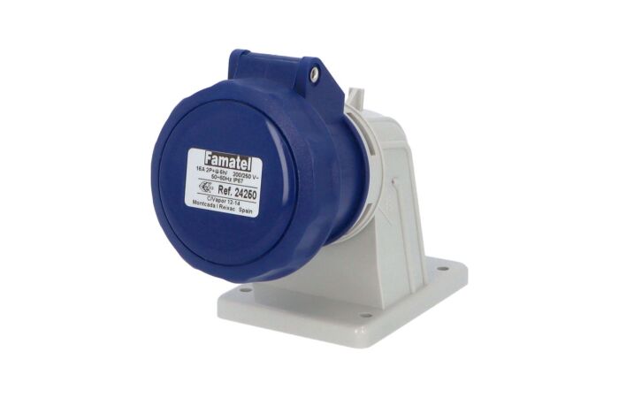 FAMATEL Zásuvka 16/230V 3-pól IP67 vestavná