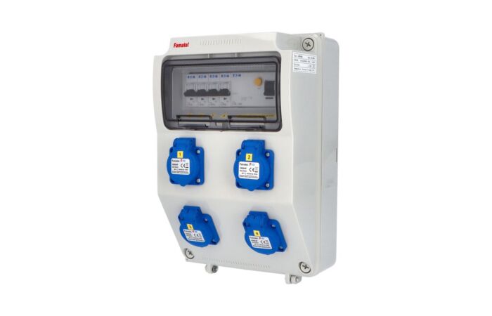 FAMATEL Zásuvková skříň ZSF40000000.1 /3958 IP65