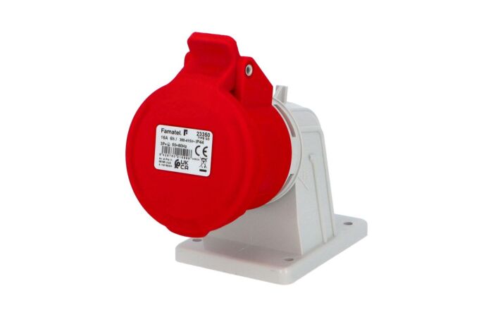 FAMATEL Zásuvka 16A/400V 4-pól IP44 vestavná