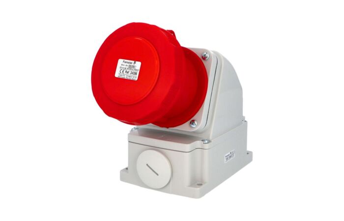 FAMATEL Zásuvka 24395 63A/400V 5P IP67 nástěnná