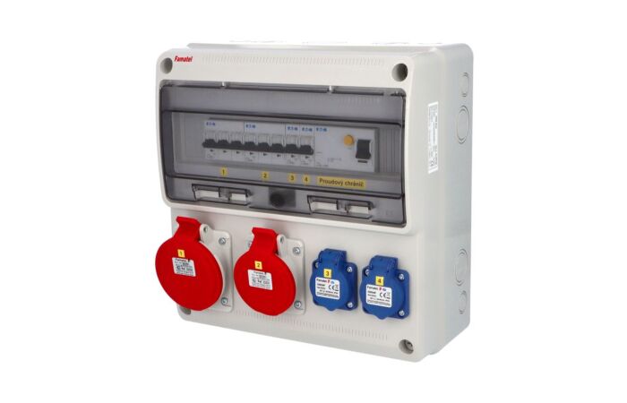 FAMATEL Skříň ZSF20101000.1 /3974 zásuvková IP44