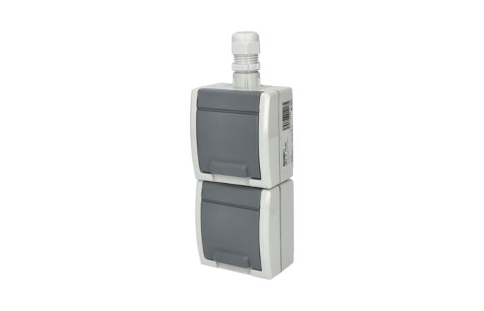 FAMATEL Zásuvka ATLAS 2-nás. svislá IP65