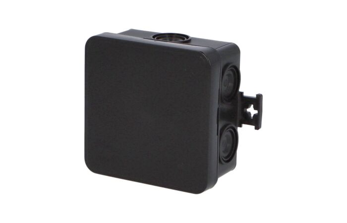 Krabice F8 černá - MiniBOX IP55 rozbočov