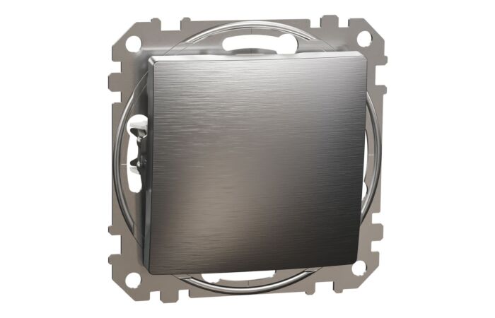 SCHNEIDER Sedna Design & Elements Přepínač střídavý ř.6, Leštěný Hliník