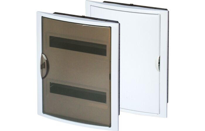 OEZ Skříň RZG-Z-2S28, 28TE, pod omítku,neprůhledné dveře IP40