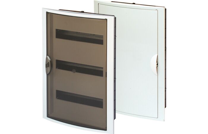 OEZ Skříň RZG-Z-3S42, 42TE, pod omítku,neprůhledné dveře IP40