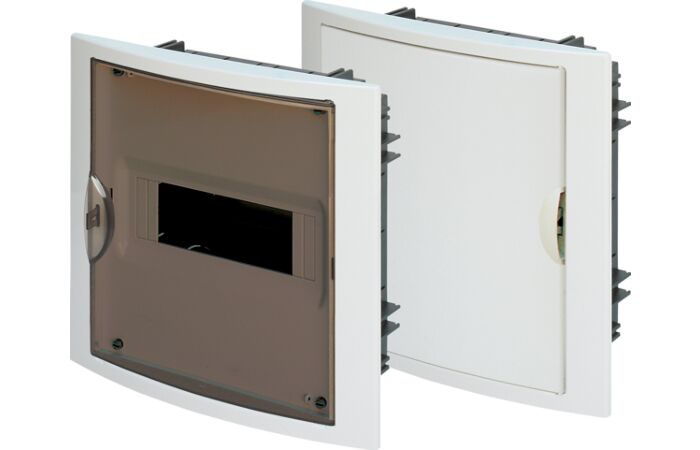 OEZ Skříň RZG-Z-1T8, 8TE, pod omítku,průhledné dveře IP40