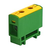 Svorka ETB 35/1 žluto-zelená