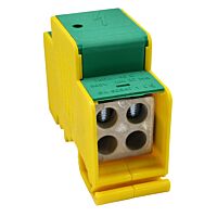 Blok DTB 120/4x35 distribuční žluto-zele