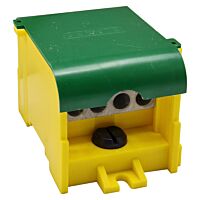 Blok DTB 120/8x16 distribuční žluto-zele