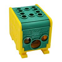 Blok DTB 35+2×16 distribuční zelenožlutý