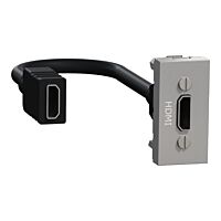 Konektor Unica NU343030 HDMI 1m alu