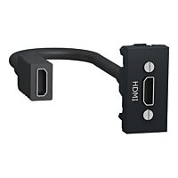 Konektor Unica NU343054 HDMI 1m antracit