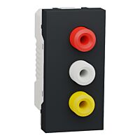 Unica - 3 RCA konektory (video & audio),