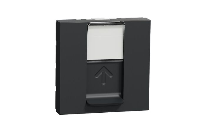 SCHNEIDER Zásuvka Unica datová 1xRJ45 5eUTP, 2M, antracit