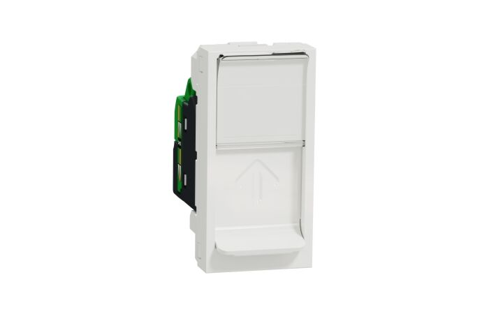 SCHNEIDER Zásuvka Unica 1xRJ45 KAT6 UTP datová 1M bílá