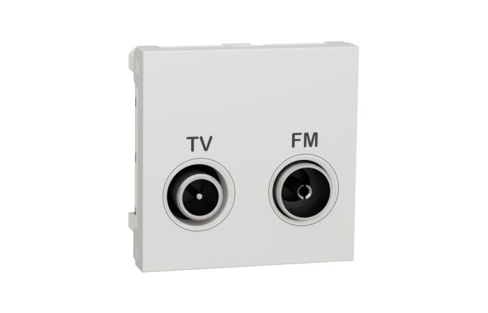 Zásuvka Unica TV/R průběžná 1,5 dB, 2M