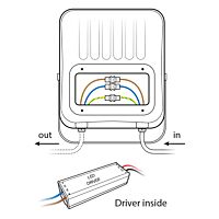 MCLED Svítidlo LED VEGA 30W 3600lm 4000K reflektor IP65