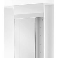 OBO BETTERMANN Stropní uzávěr, 360x155x80, čistě bílá Polystyrol, PS typ COF JOP18M