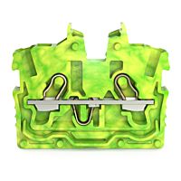 WAGO Svorka 2050-327 2vodičová průchozí Mini, s ovládacími otvory 1 mm², zelenožlutá