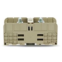 WAGO Svorka 884-1800 šroubová pro kabelová oka 185 mm² Se 2 závitovými čepy M12, béžová