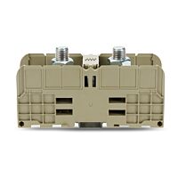 WAGO Svorka 884-3000 šroubová pro kabelová oka 300 mm² Se 2 závitovými čepy M16, béžová