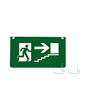 PANLUX Piktogram LED PLUTO závěsný-schody nahoru