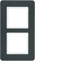 Rámeček, 2-násobný, Berker Q.7, antracit