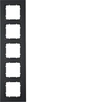 Rámeček 5-násobný, Berker B.7, antracit,