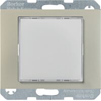 Signalizační LED bílá, Berker K.5, ušlec