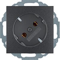 Zásuvka, SCHUKO, 16 A, 250 V ~, natočení