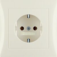 Zásuvka, SCHUKO, 16 A, 250 V ~ s rámečke