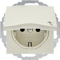 Zásuvka, SCHUKO, 16 A, 250 V ~, natáčecí