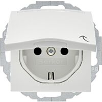 Zásuvka, SCHUKO, 16 A, 250 V ~, natáčecí