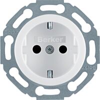 Zásuvka, SCHUKO, 16 A, 250 V ~, se zvýše