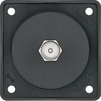 Zásuvka, anténní, TV (F-konektor), Integ