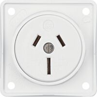 Zásuvka s ochr. kontaktem, AU, Integro p