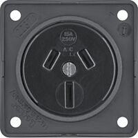 Zásuvka s ochr. kontaktem, AU, Integro p