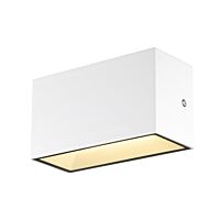 SLV Svítidlo LED SITRA M WL UP/DOWN 14W 1880lm 3000-4000K CCT přepínač IP44 bílá